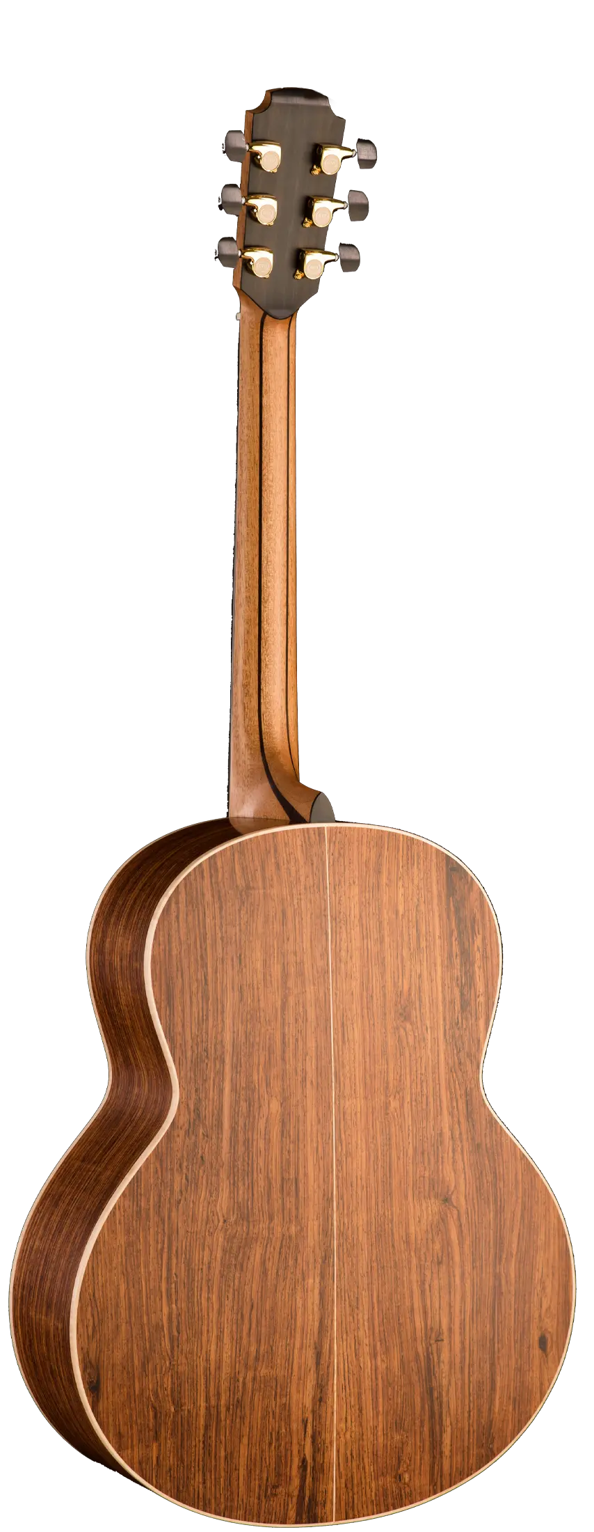 Rear view of Lowden Guitars 35 Series Guatemalan Rosewood model