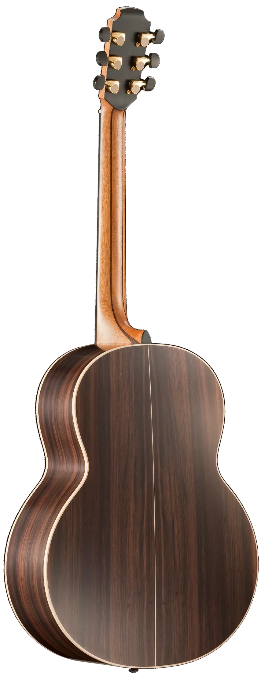 Rear view of Lowden Guitars 35 Series Indian Rosewood model