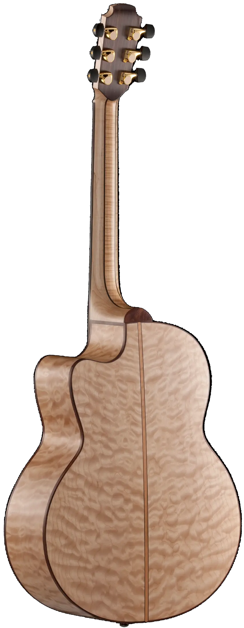 Rear view of Lowden Guitars Signature Series Alex De Grassi model