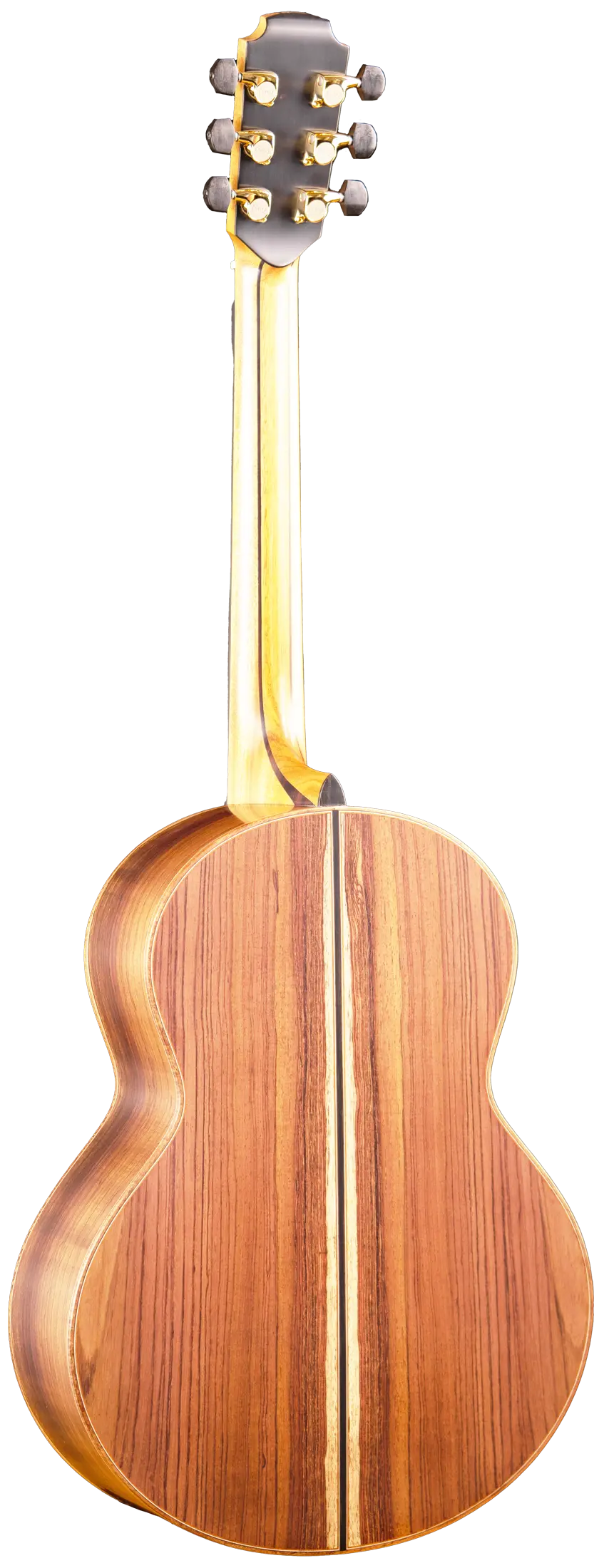 Rear view of the Lowden Guitars 50 Series Guatemalan Rosewood model