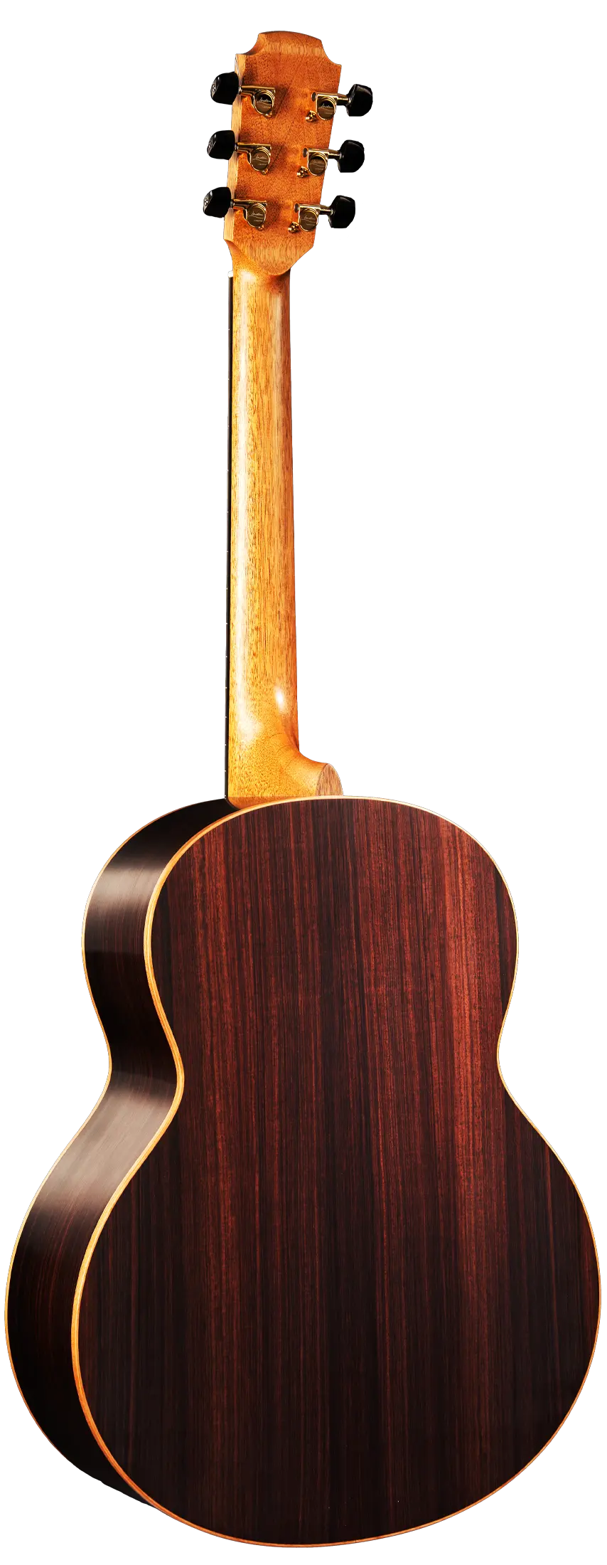 Rear view of Lowden Guitars Original Series F10 model