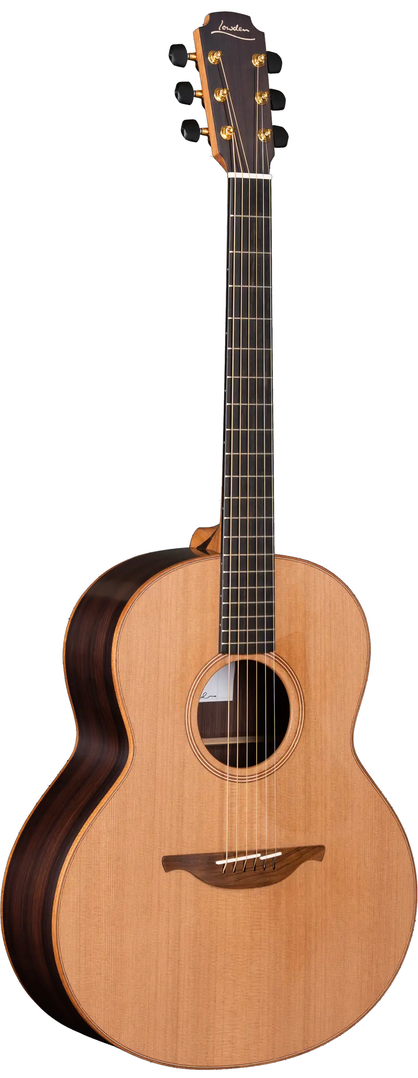 Front view of Lowden Guitars Original Series 25 model