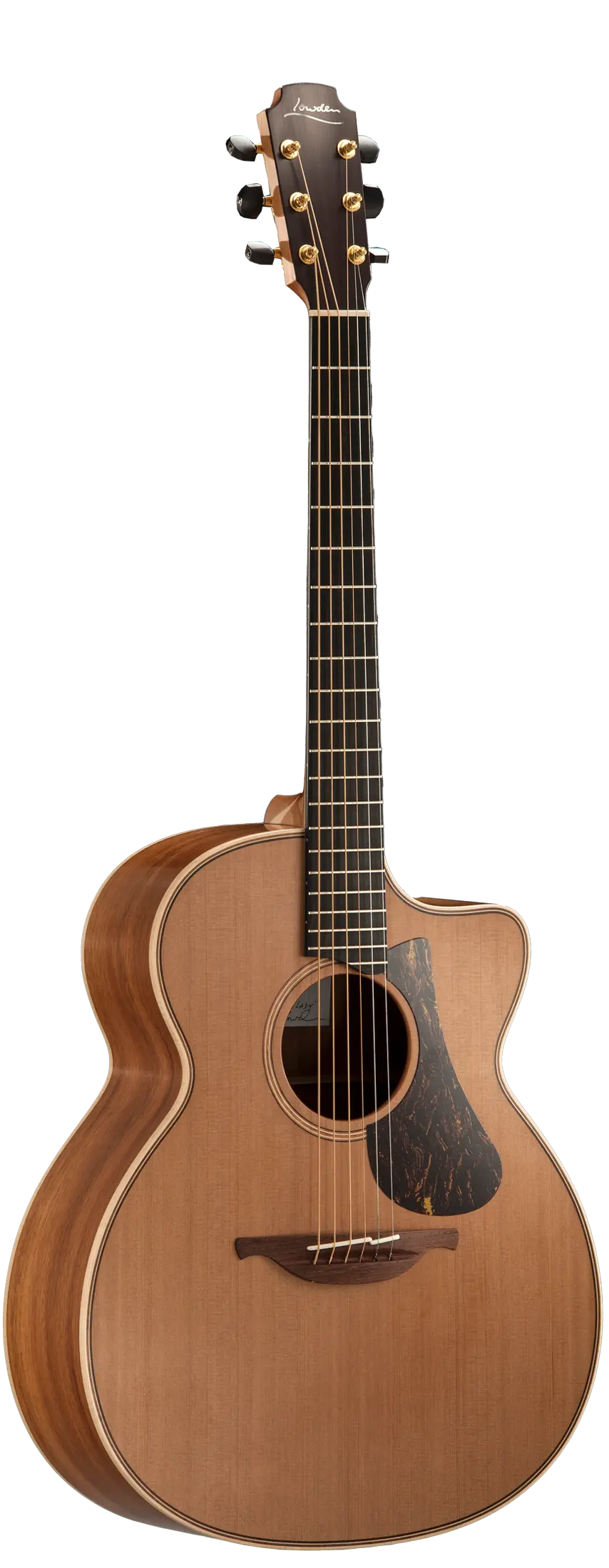 Front view of Lowden Guitars Signature Series PB 